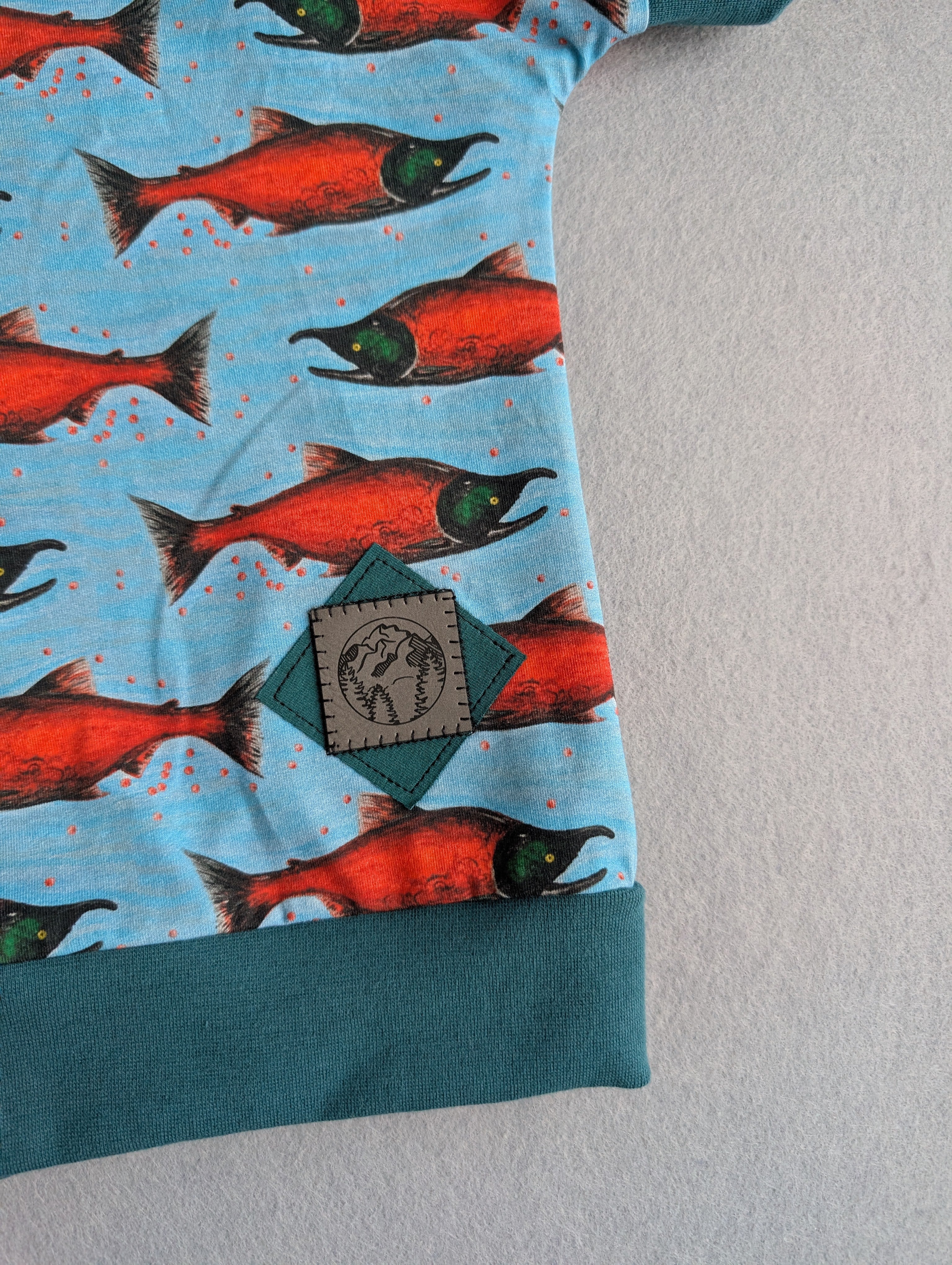 Salmon Slouchy Dolman