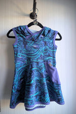 Load image into Gallery viewer, Waves Hooded Tank Dress
