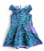 Load image into Gallery viewer, Waves Hooded Tank Dress
